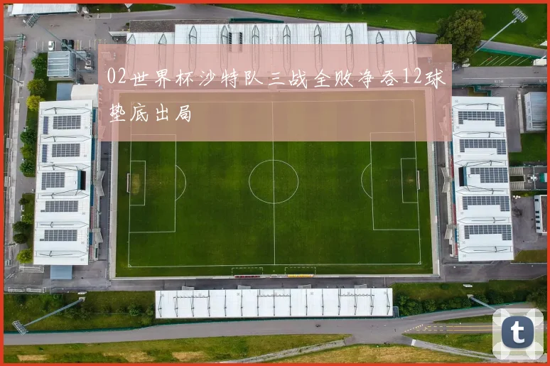 02世界杯沙特队三战全败净吞12球垫底出局